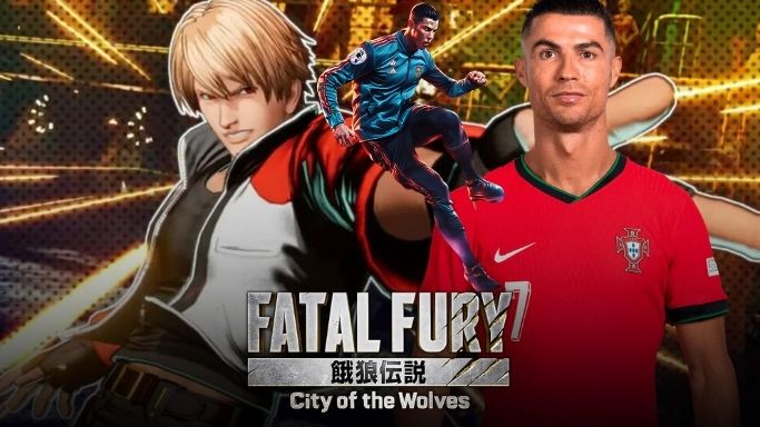 Cristiano Ronaldo’s character in CR7 Fatal Fury in City of the Wolves.