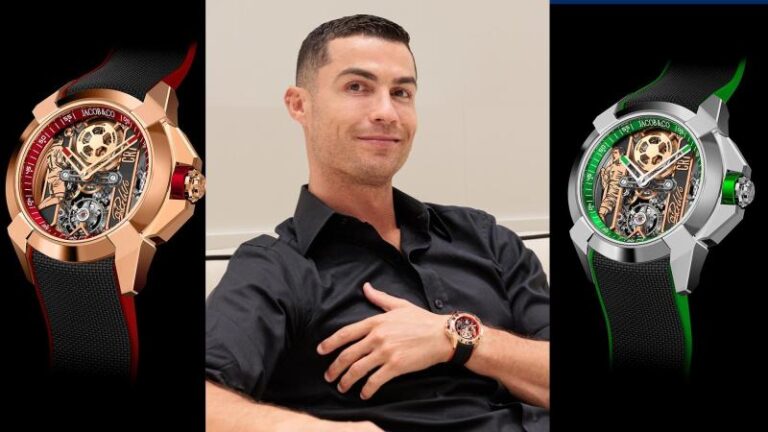 Cristiano Ronaldo and Jacob & Co. launch an exclusive luxury watch collection