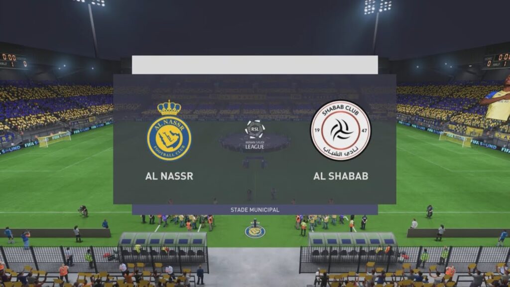 Cristiano Ronaldo leading Al-Nassr against Al-Shabab in the Saudi Pro League, October 18, 2024.